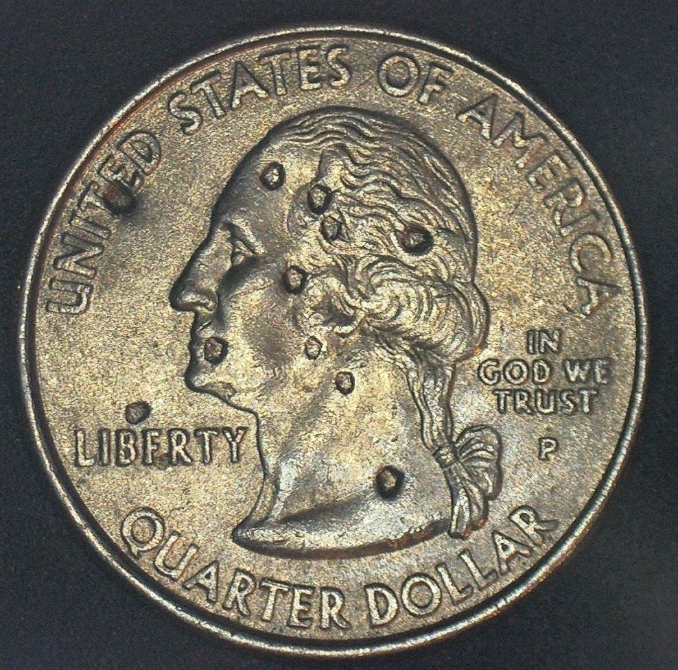 2000-P-Washington-Quarter-With-Craters
